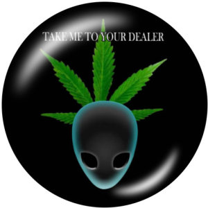 20MM  Hello Human  Print glass snaps buttons