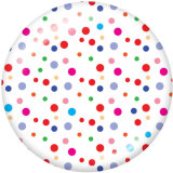20MM  Pattern  Print glass snaps buttons