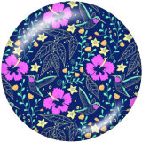 20MM  Pattern  Print glass snaps buttons
