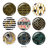 20MM design Print glass snaps buttons XOXO  HOT