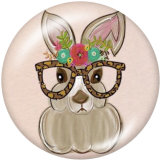 20MM   Butterfly  Tree  Print glass snaps buttons