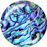 20MM  Pattern  Print  glass snaps buttons Beach Ocean