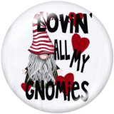 20MM  happy easter  Print glass snaps buttons
