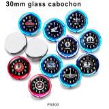 10pcs/lot glass picture printing products of various sizes  Fridge magnet cabochon