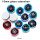 16mm glass cabochon