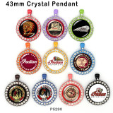 10pcs/lot glass picture printing products of various sizes  Fridge magnet cabochon