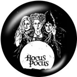20MM  Vocue  Print  glass snaps buttons Halloween