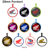 10pcs/lot glass picture printing products of various sizes  Fridge magnet cabochon