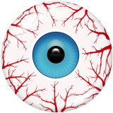 20MM  Halloween  Print  glass snaps buttons
