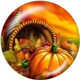 20MM  Halloween  Print  glass snaps buttons