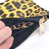 Snaps Leopard print series sandwich bracelet bag fit 18mm snap button jewelry