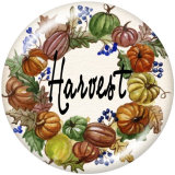 20MM   Faith  Hope  Print  glass snaps buttons