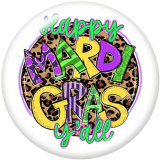 20MM  St Patricks Day  Print  glass snaps buttons