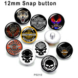 10pcs/lot motorcycle Car  glass picture printing products of various sizes  Fridge magnet cabochon