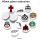 40mm glass cabochon