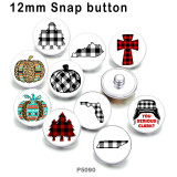 10pcs/lot festival  glass picture printing products of various sizes  Fridge magnet cabochon