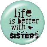 20MM  Faith   Print   glass  snaps buttons