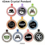 10pcs/lot Car glass picture printing products of various sizes  Fridge magnet cabochon