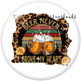20MM  Rodeo MOM  Print   glass  snaps buttons