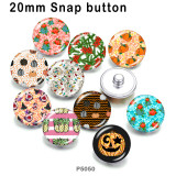10pcs/lot Halloween  glass picture printing products of various sizes  Fridge magnet cabochon
