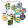 14mm glass cabochon