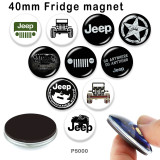 10pcs/lot Car glass picture printing products of various sizes  Fridge magnet cabochon