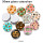 30mm glass cabochon
