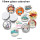 18mm glass cabochon
