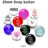 10pcs/lot nurse  glass picture printing products of various sizes  Fridge magnet cabochon