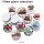 16mm glass cabochon