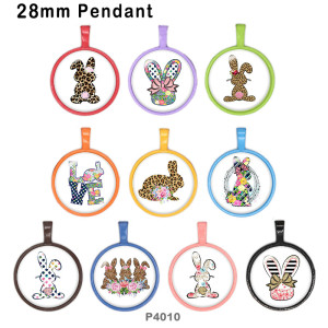 10pcs/lot Easter glass picture printing products of various sizes  Fridge magnet cabochon