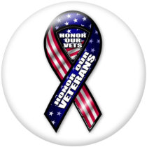 20MM   Army  Navy  Print  glass  snaps buttons