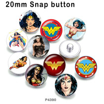 10pcs/lot Marvel glass picture printing products of various sizes  Fridge magnet cabochon