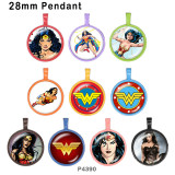 10pcs/lot Marvel glass picture printing products of various sizes  Fridge magnet cabochon