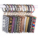 Snaps Leopard print series sandwich bracelet bag fit 18mm snap button jewelry