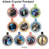10pcs/lot Marvel glass picture printing products of various sizes  Fridge magnet cabochon