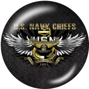 20MM  USA  Navy  Print  glass  snaps buttons