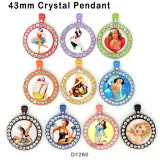 10pcs/lot lady glass picture printing products of various sizes  Fridge magnet cabochon