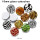 16mm glass cabochon