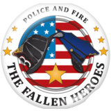 20MM  fire  Dept  Print  glass  snaps buttons