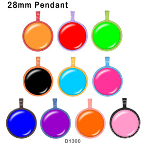 10pcs/lot colourful glass picture printing products of various sizes  Fridge magnet cabochon