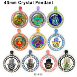 10pcs/lot faith glass picture printing products of various sizes  Fridge magnet cabochon