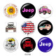 20MM  Sunflower  Car  Print   glass  snaps buttons
