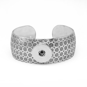 1 buttons snap Ancient silver bracelet fit snaps jewelry