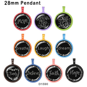 10pcs/lot faith glass picture printing products of various sizes  Fridge magnet cabochon