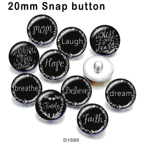 10pcs/lot faith glass picture printing products of various sizes  Fridge magnet cabochon