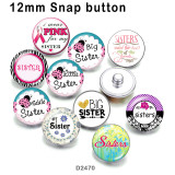 10pcs/lot sister glass picture printing products of various sizes  Fridge magnet cabochon