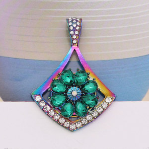 Colorful alloy Pendant fit 20MM snaps style jewelry