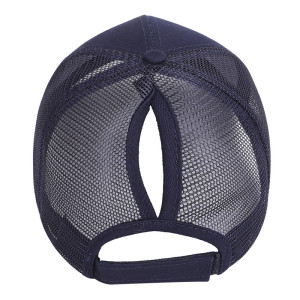 Ladies hats ponytail baseball net caps summer sunscreen fit 18mm snap button beige snap button jewelry