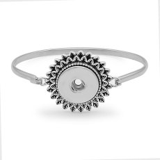 1 buttons snap silvery bracelet fit snaps jewelry